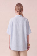 Oversized Linen Shirt - 3