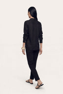 Chino Cropped Pant with Cuff White - 9