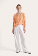Lightweight Open-Front Knit Cardigan - 2