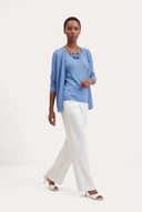 Lightweight Open-Front Knit Cardigan - 8