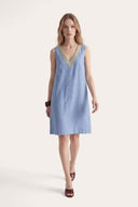 Flared Dress with Embellished - 8