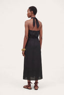 Open-Back Halter Maxi Dress - 3