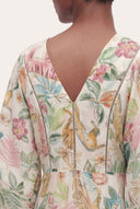 Tropical Kimono Mini Dress - 3