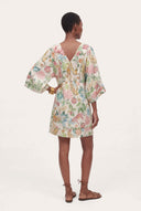 Tropical Kimono Mini Dress - 2