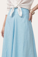 Flared Maxi Skirt - 19