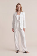 Linen Tailored Blazer - 2