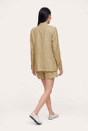 Linen Tailored Blazer - 6