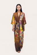 Linen Gauze Crinkle Kimono Jacket - 4