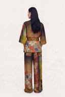 Linen Gauze Crinkle Kimono Jacket - 5