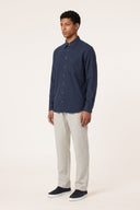 Cotton Flannel Tailored Shirt - 3