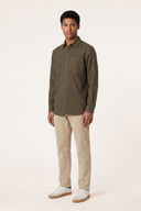 Cotton Flannel Tailored Shirt - 7