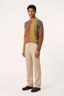 Linen Lyocell Straight-Leg Trousers - 3
