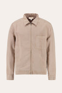 Linen Lyocell Garment-Dyed Zip Jacket - 4