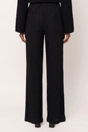 Plissé Wool-Viscose Fluid Pants - 2