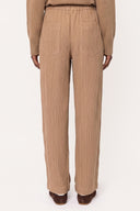 Plissé Wool-Viscose Fluid Pants - 7
