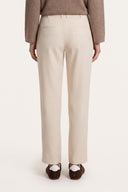 Linen Lyocell Ankle-Tab Trousers - 2