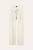 Wool Fleece Drawstring Trousers - 4