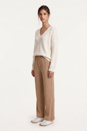 Micro-Paillettes Alpaca Wool V-Neck Sweater - 3