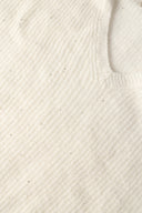 Micro-Paillettes Alpaca Wool V-Neck Sweater - 5