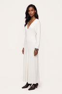 Viscose Stretch-Jersey Long Dress - 3