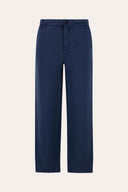 Linen Lyocell Straight-Leg Trousers - 9