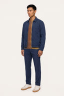 Linen Lyocell Garment-Dyed Zip Jacket - 8