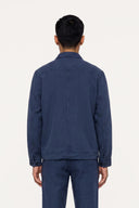 Linen Lyocell Garment-Dyed Zip Jacket - 7