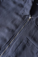Linen Lyocell Garment-Dyed Zip Jacket - 10