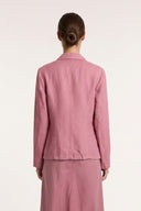 Linen-Lyocell slim - tailored Jacket - 2