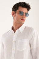 Regular Fit Shirt with Chest Pocket