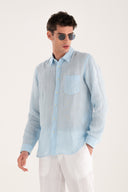 Regular Fit Shirt with Chest Pocket