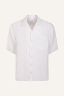 Relaxed Fit Camp Collar Shirt