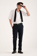 Relaxed Fit Camp Collar Shirt