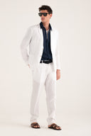 Contemporary Fit Linen Shirt