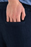 Relaxed Drawstring Linen Pant