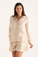 Regular Fit Shirt with V-Neck