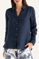 Regular Fit Shirt with V-Neck
