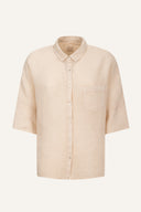 Relaxed Fit Shirt with Chest Pocket