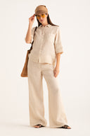 Relaxed Fit Shirt with Chest Pocket