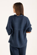 Relaxed Fit Shirt with Chest Pocket