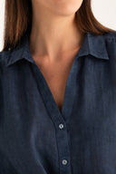 Relaxed Fit V-Neck Shirt