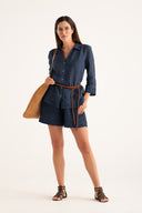 Relaxed Fit V-Neck Shirt