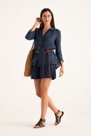 Relaxed Fit V-Neck Shirt