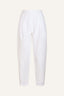 Pleated Pants White