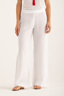 Wide Leg Pant White