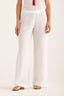 Wide Leg Pant White