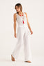 Wide Leg Pant White