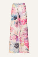 Wide Leg Pant Aquarelle Bloom