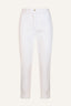Chino Cropped Pant with Cuff White