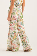 Wide Leg Pant Jungle with Side Slits